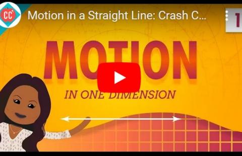 Kinematics Equations - Crash Course video