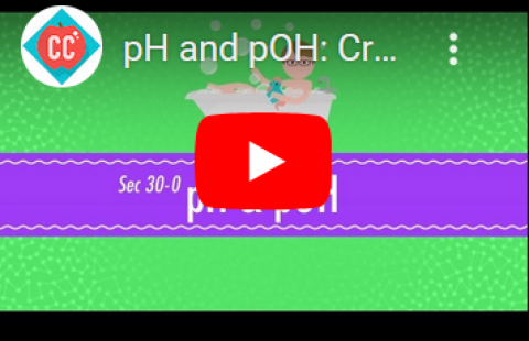 pH & pOH - Crash Course video