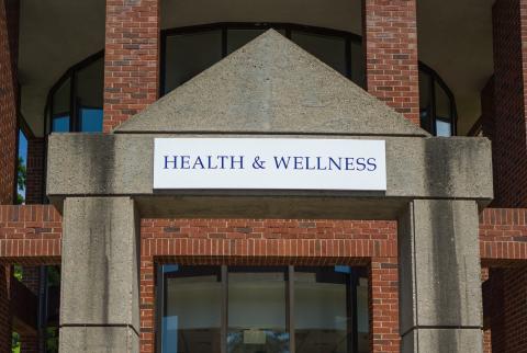Health and Wellness entrance