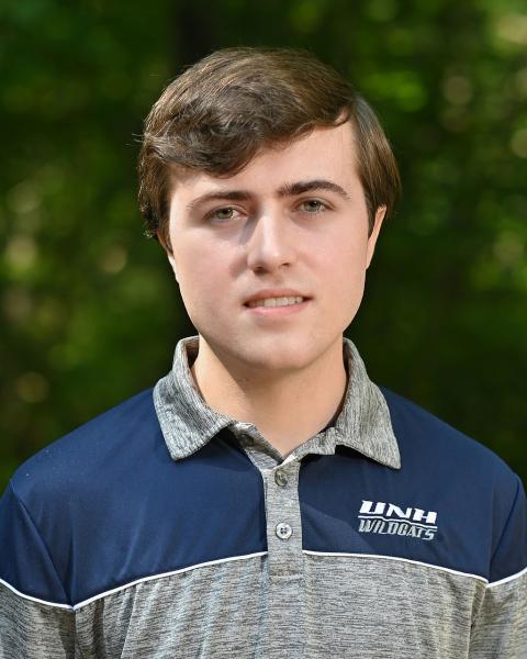 Male, McNair scholar, outside, polo shirt