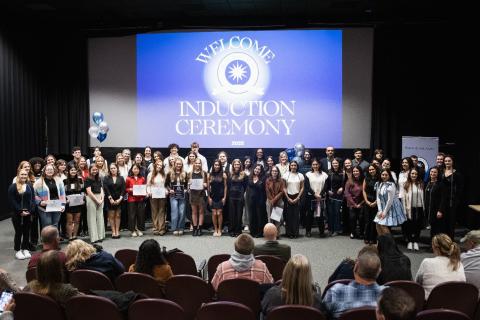 Picture of 2025 Tri-Alpha Induction Ceremony