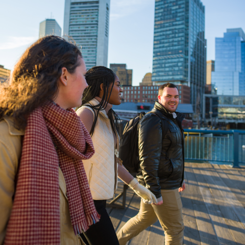 Students in the city