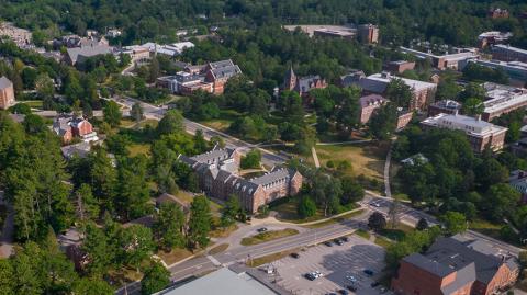 UNH Durham campus aerial