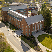 Paul College aerial view