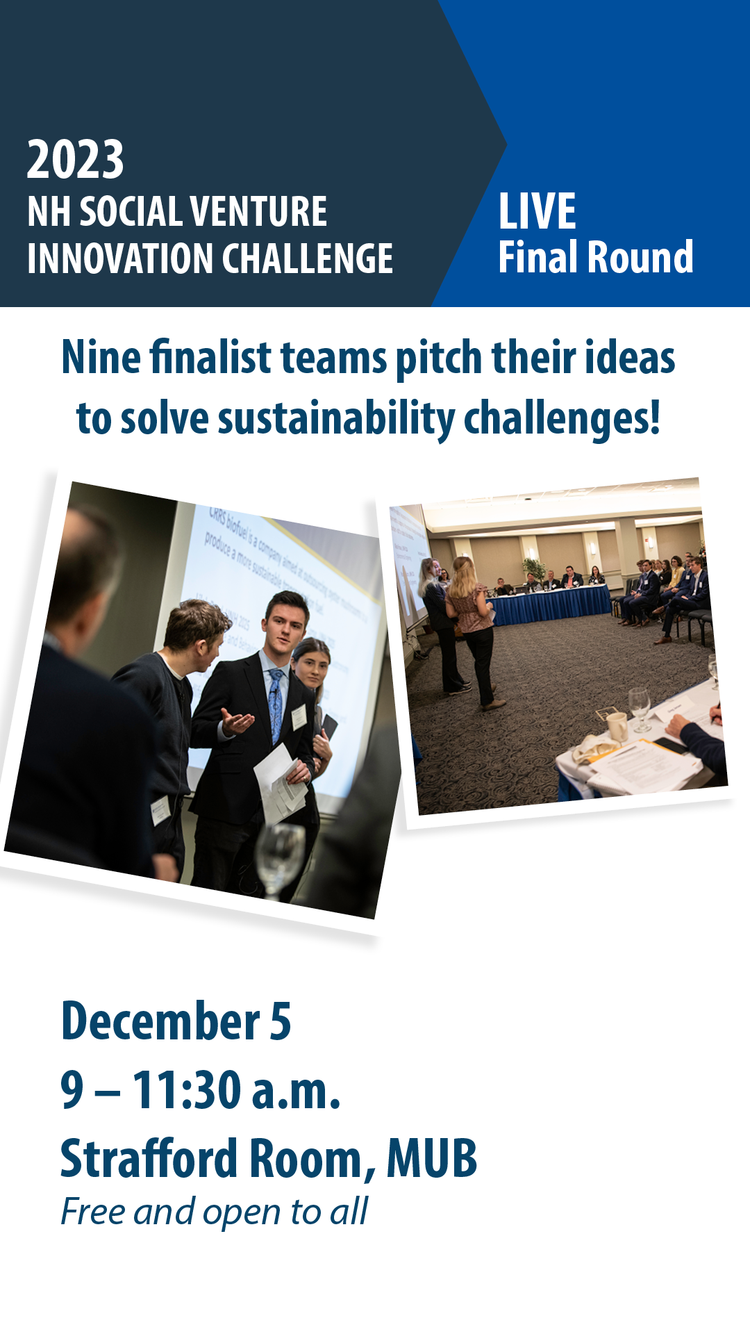 NH Social Venture Innovation Challenge Final Round
