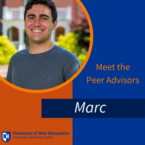 Picture of Marc, a UAC Peer Advisor