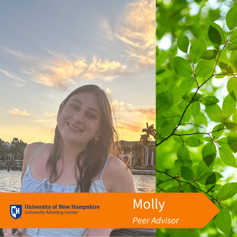 Peer advisor Molly