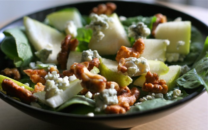 SPIN on Hoco: Quick Fix Apple Walnut Salad