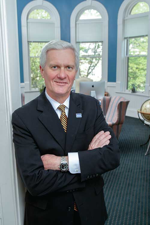 UNH President Mark W. Huddleston