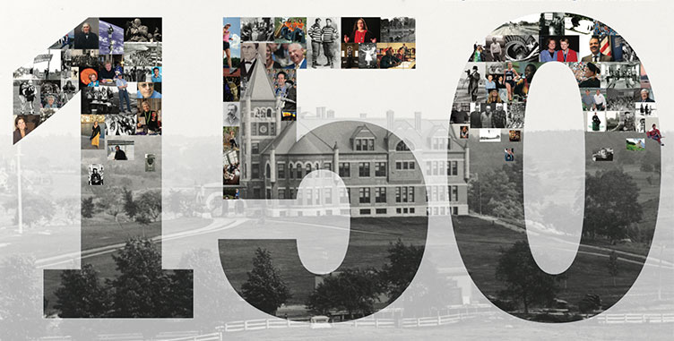 UNH 150th Anniversary photo collage