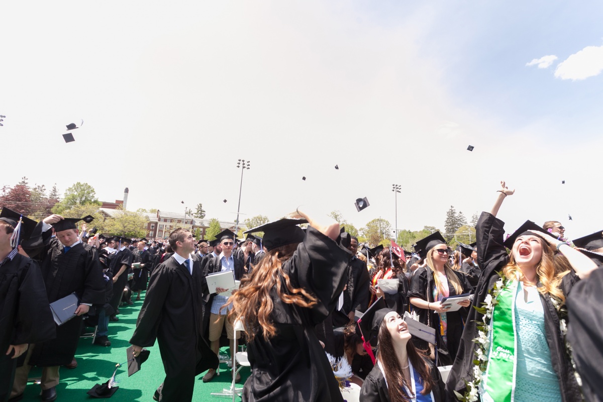 UNH Durham commencement 2016