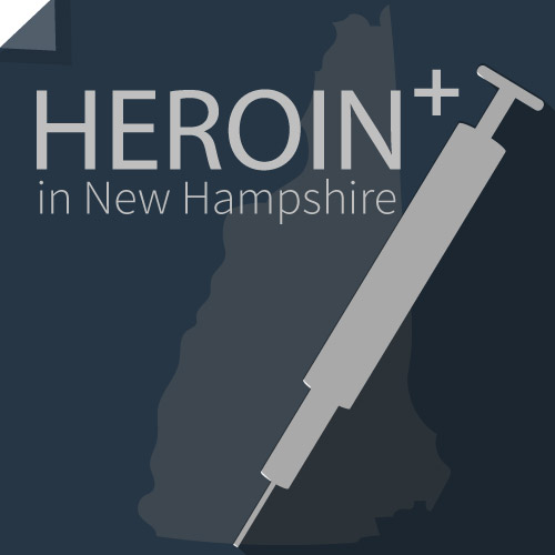 heroin in NH badge