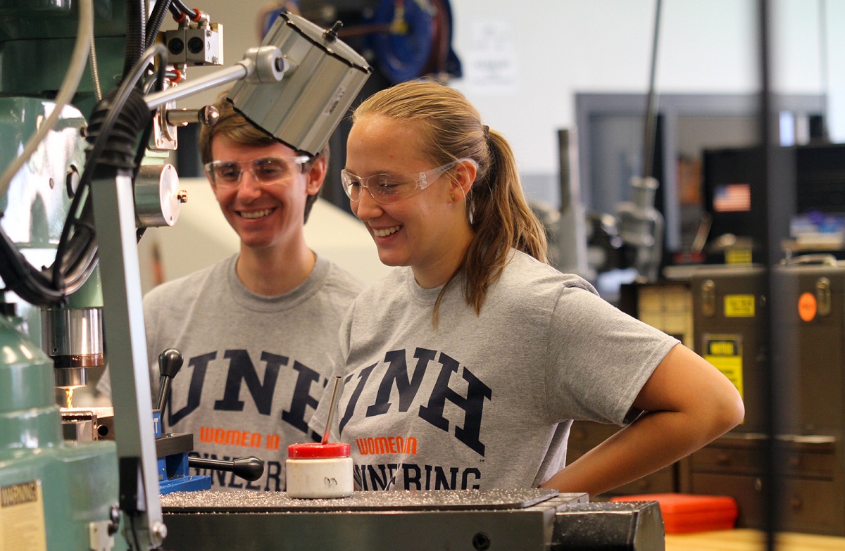 KUA's Girls in Engineering at UNH