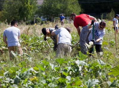 NH Food Bank garden