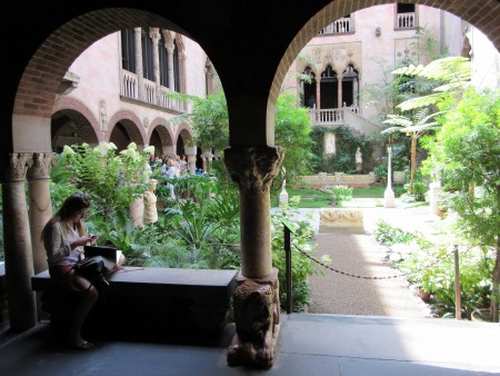 Isabella Steward Gardner Museum courtyard