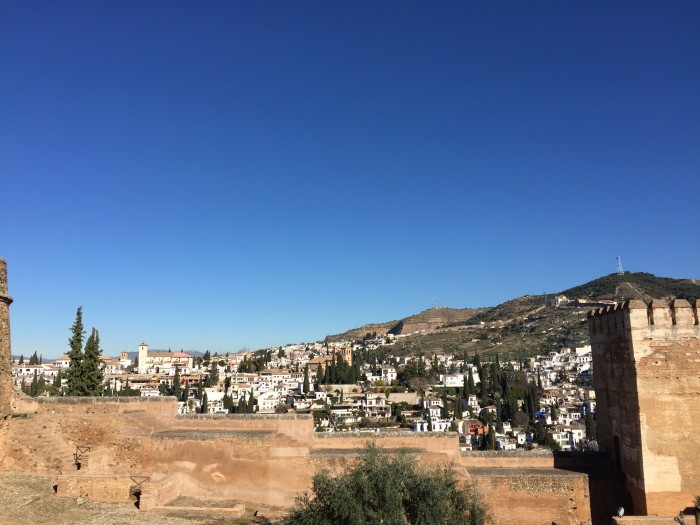 view of Granada, Spain