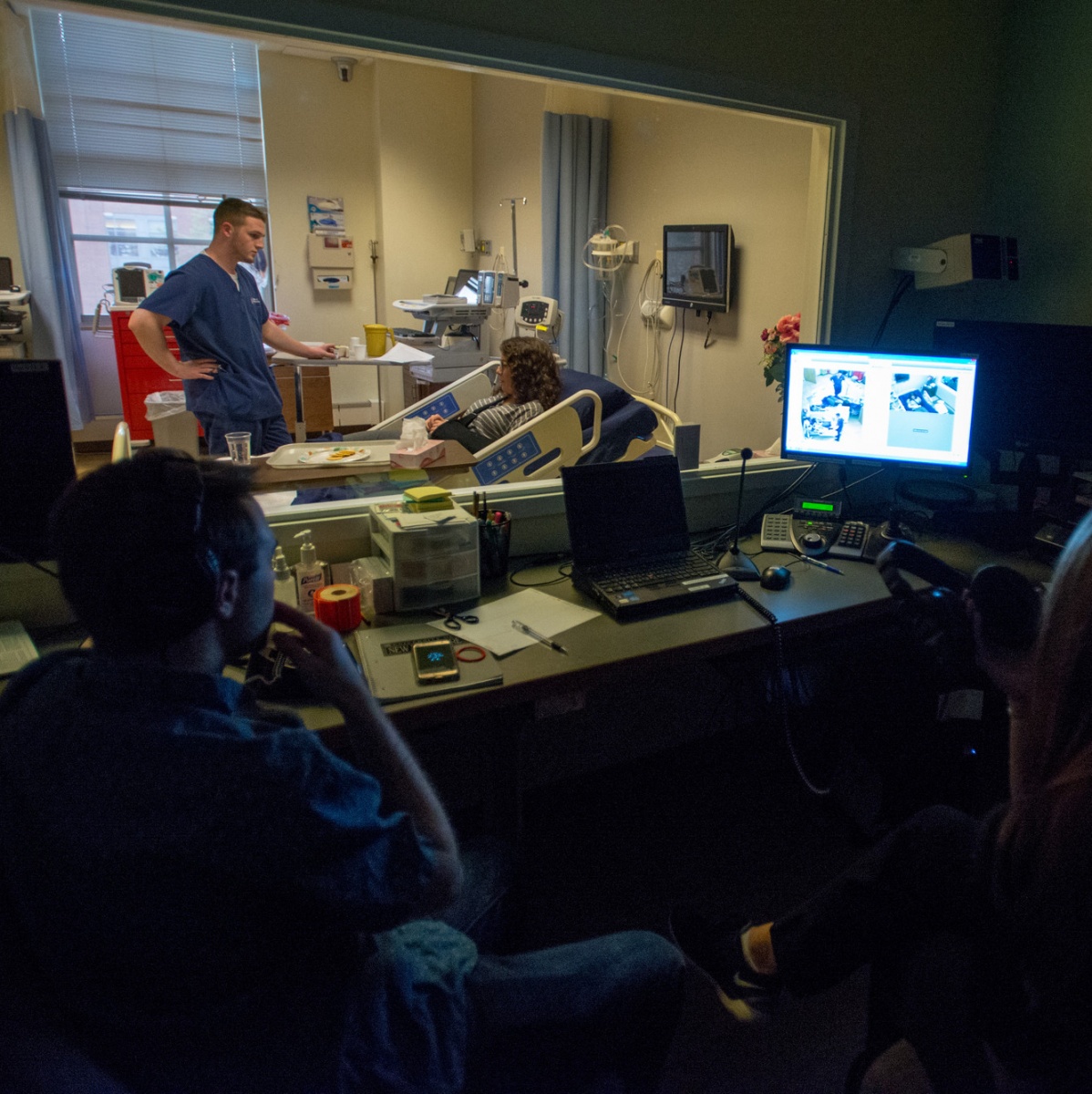 nursing simulation lab at UNH