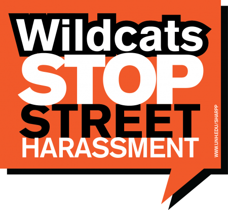 Wildcats stop street harassment graphic