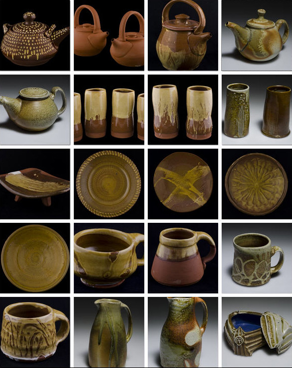 thumbnail photos of pottery