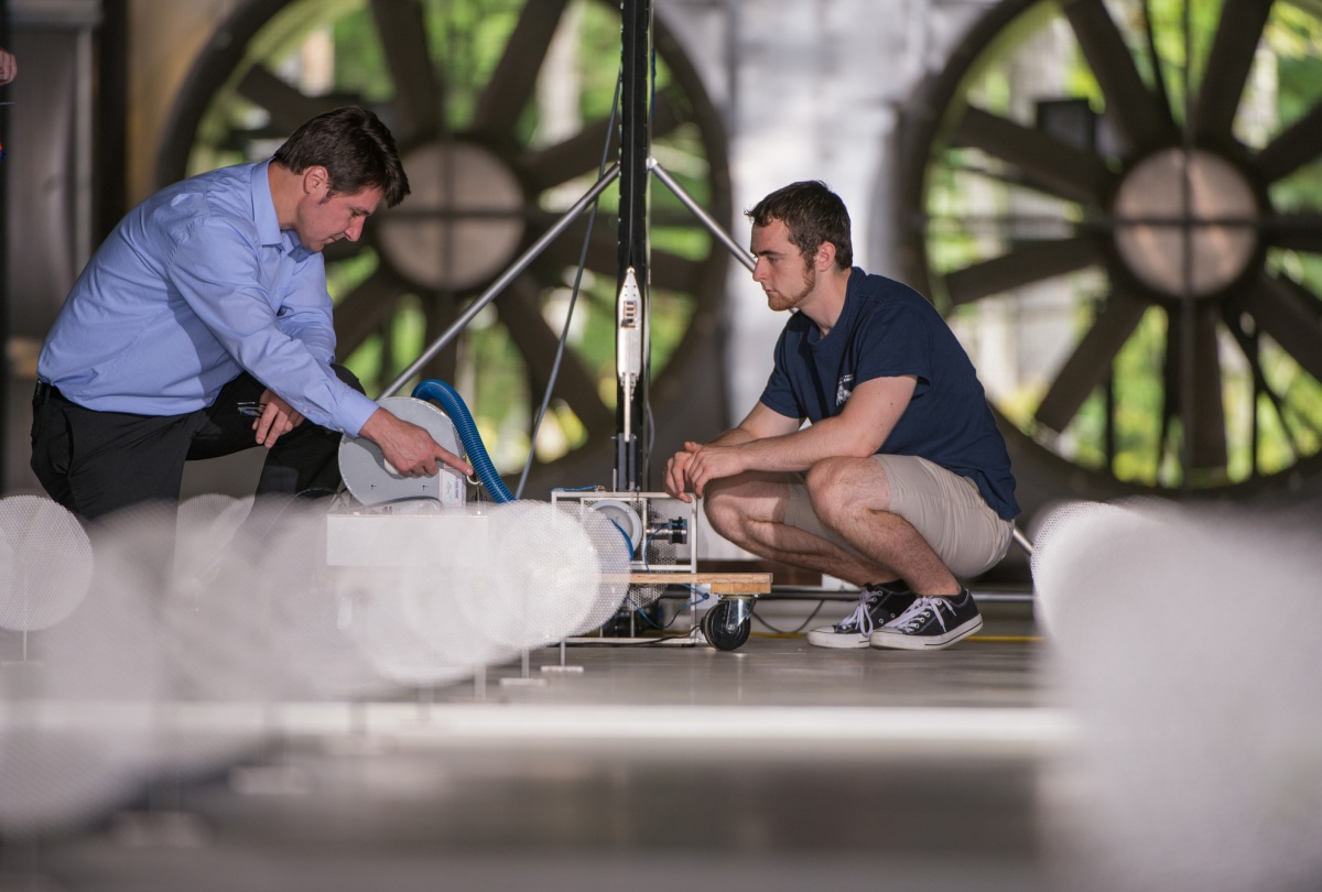 UNH Flow Physics Facility with largest boundary-layer wind tunnel in world