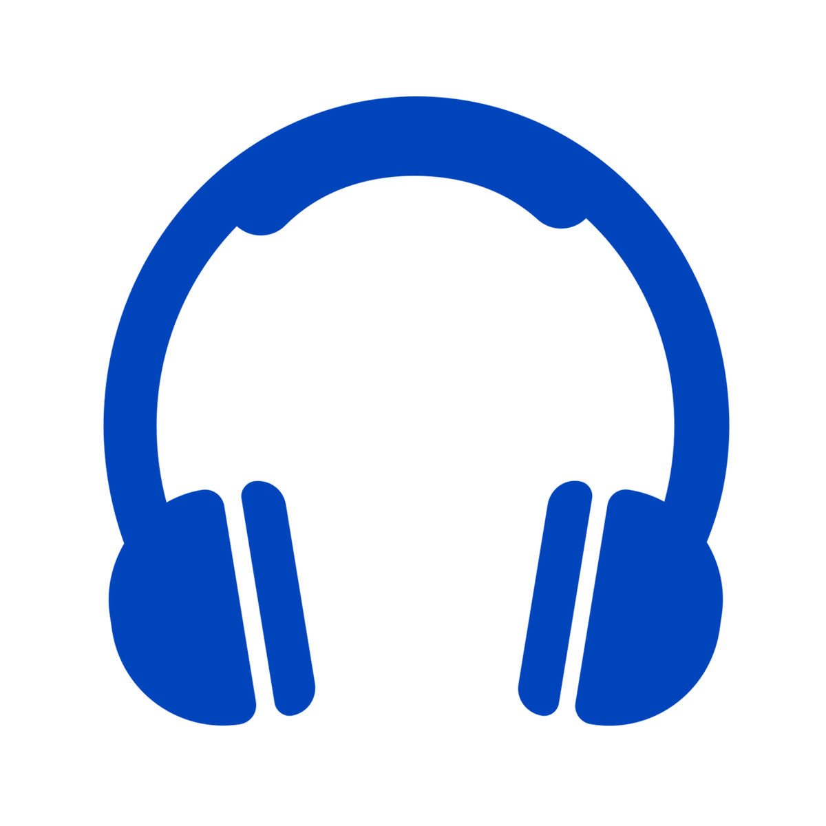 An icon of headphones