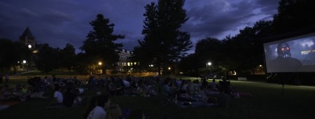 UNH outdoor movies