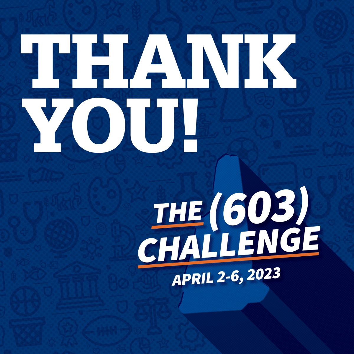 603 Challenge thank you