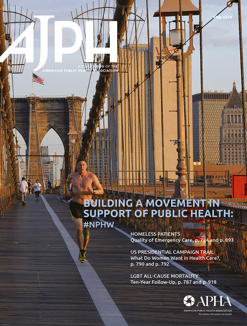 A cover photo from AJPH Perspectives 