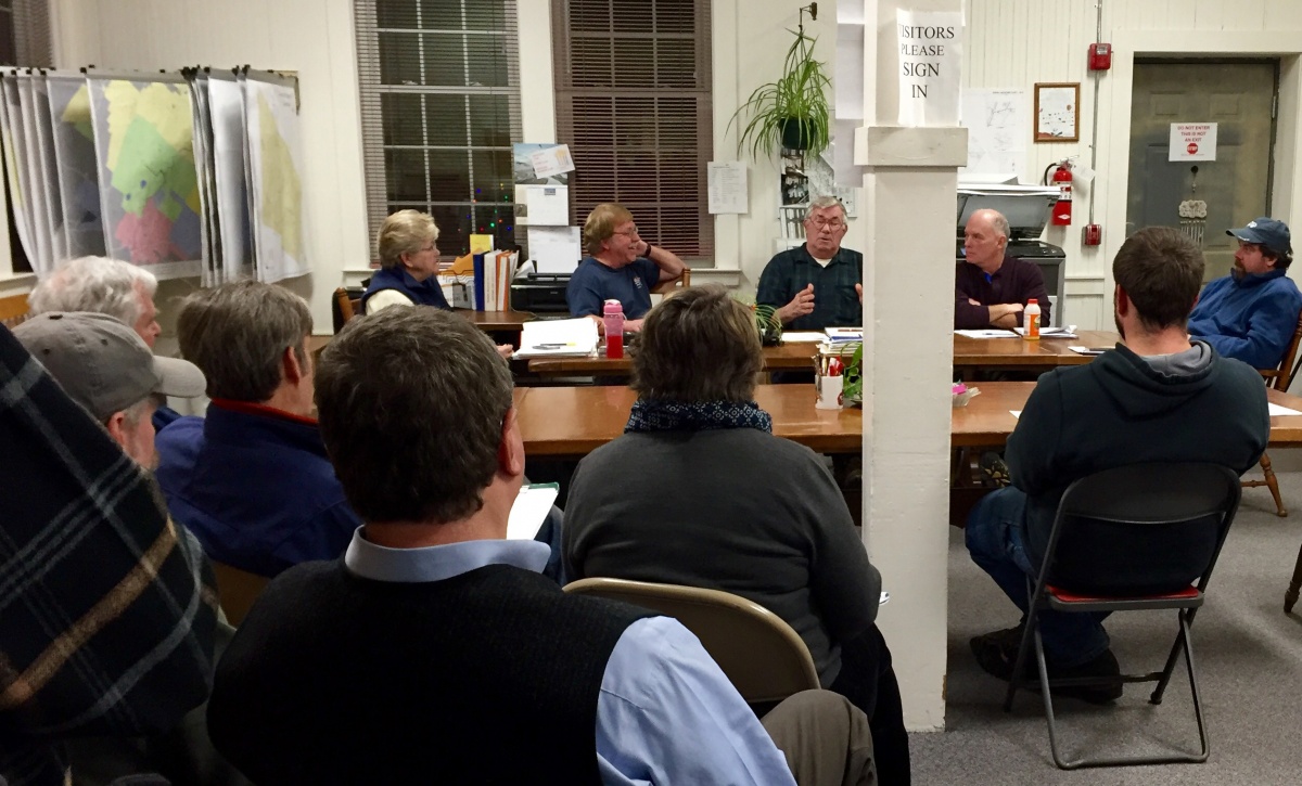A meeting between North Country NH and Northeast Kingdom VT offials