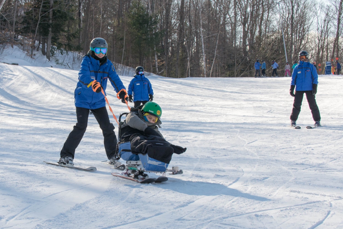 UNH Occupational Therapy Interns at NEDS and Loon Mountain