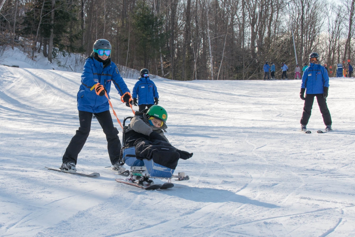 UNH Occupational Therapy Interns at NEDS and Loon Mountain