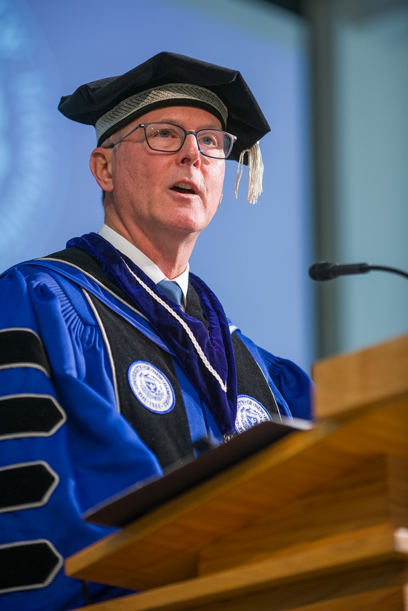 James W. Dean Jr. Installed as 20th President of UNH UNH Today
