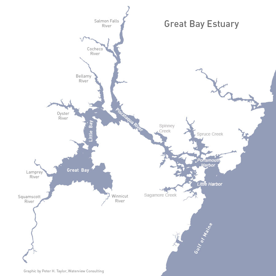 Great Bay Estuary Map