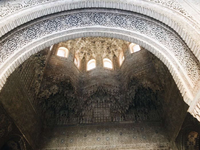 an archway in the Alhambra