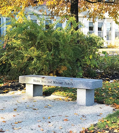 Mama Jean's bench