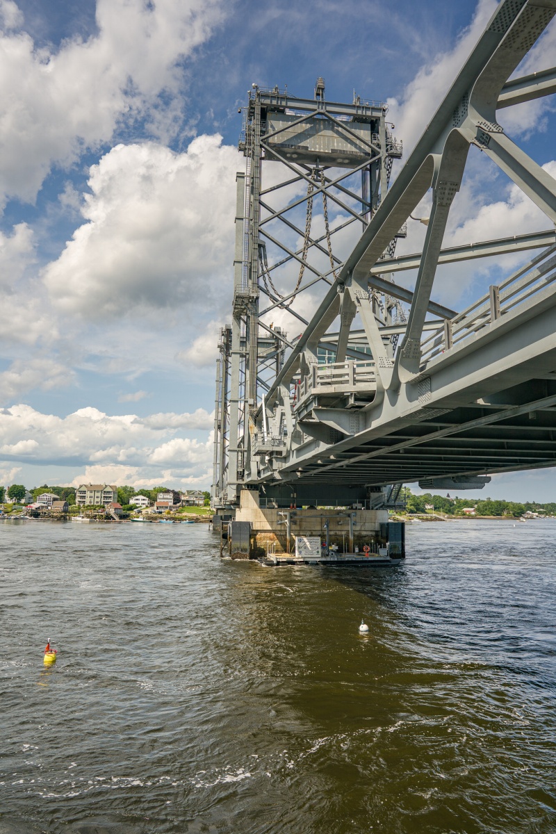 Memorial Bridge shot from Piscataqua River