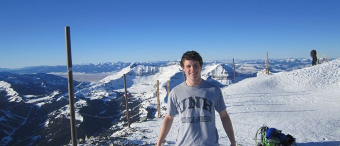 UNH student studying abroad
