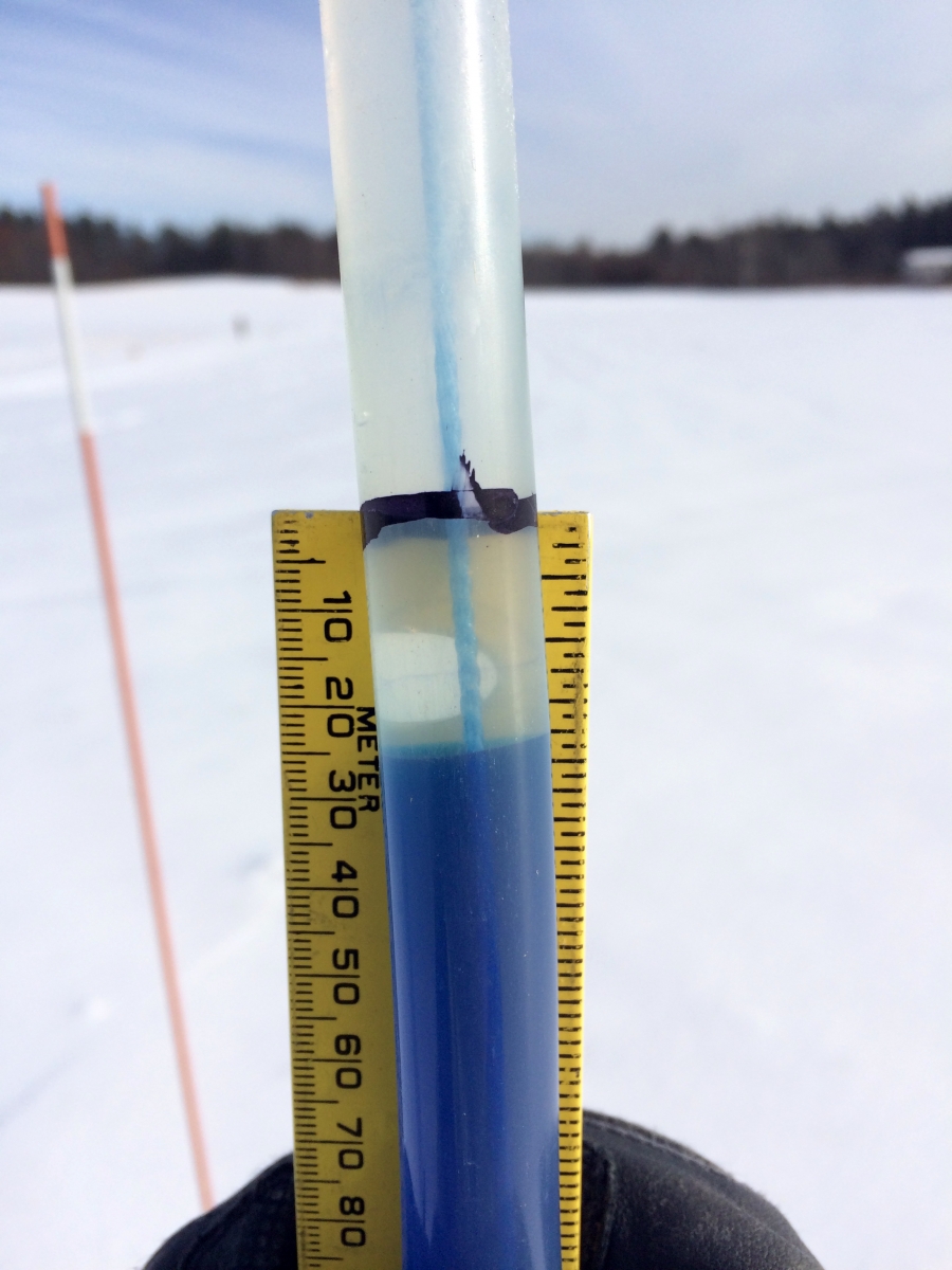 Frost depth measurement