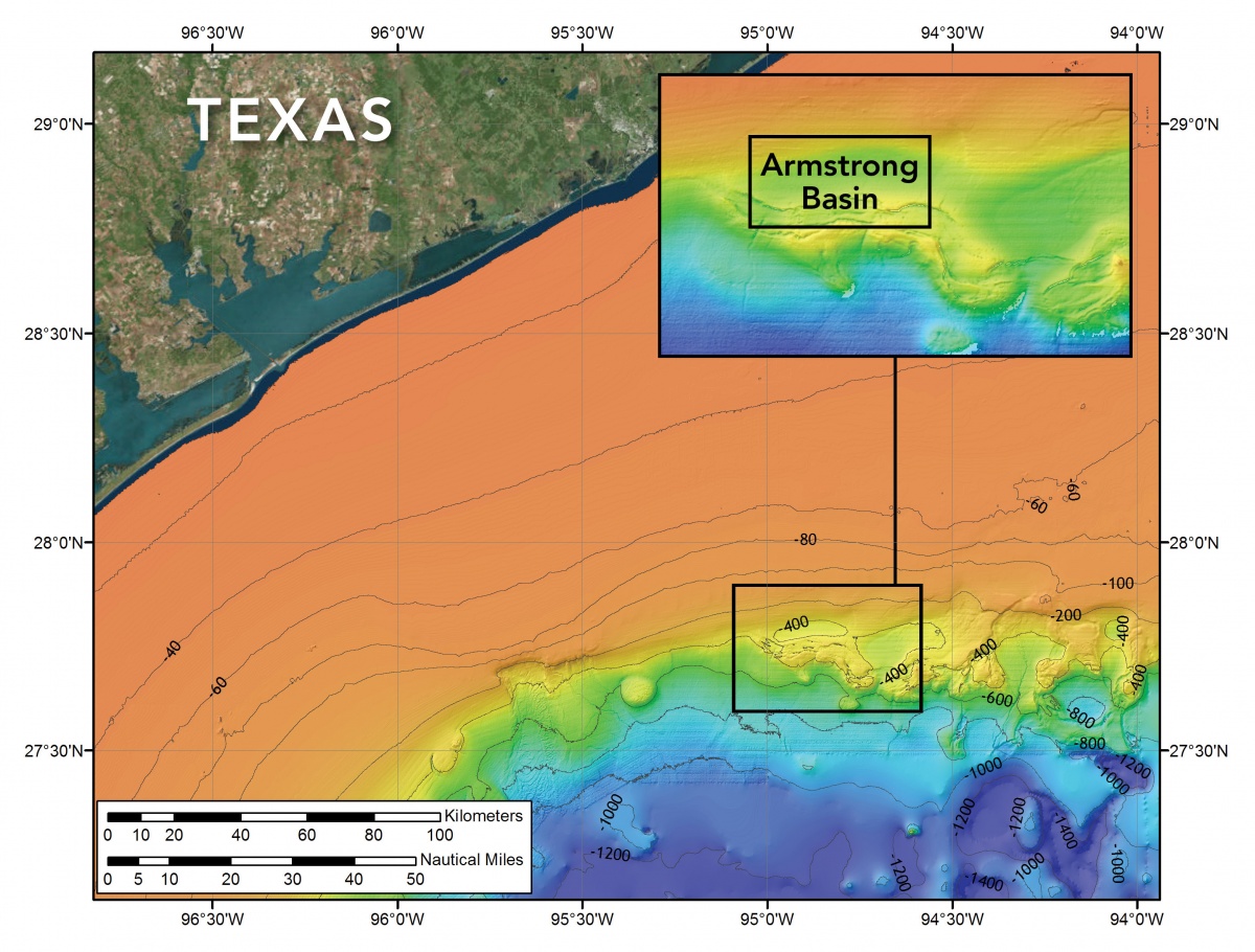 map of Gulf of Mexico