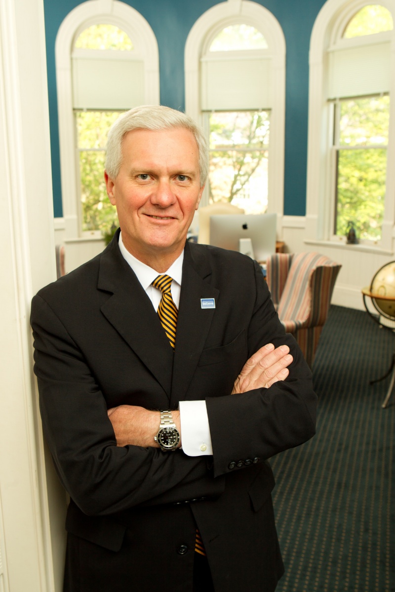 UNH President Mark Huddleston 