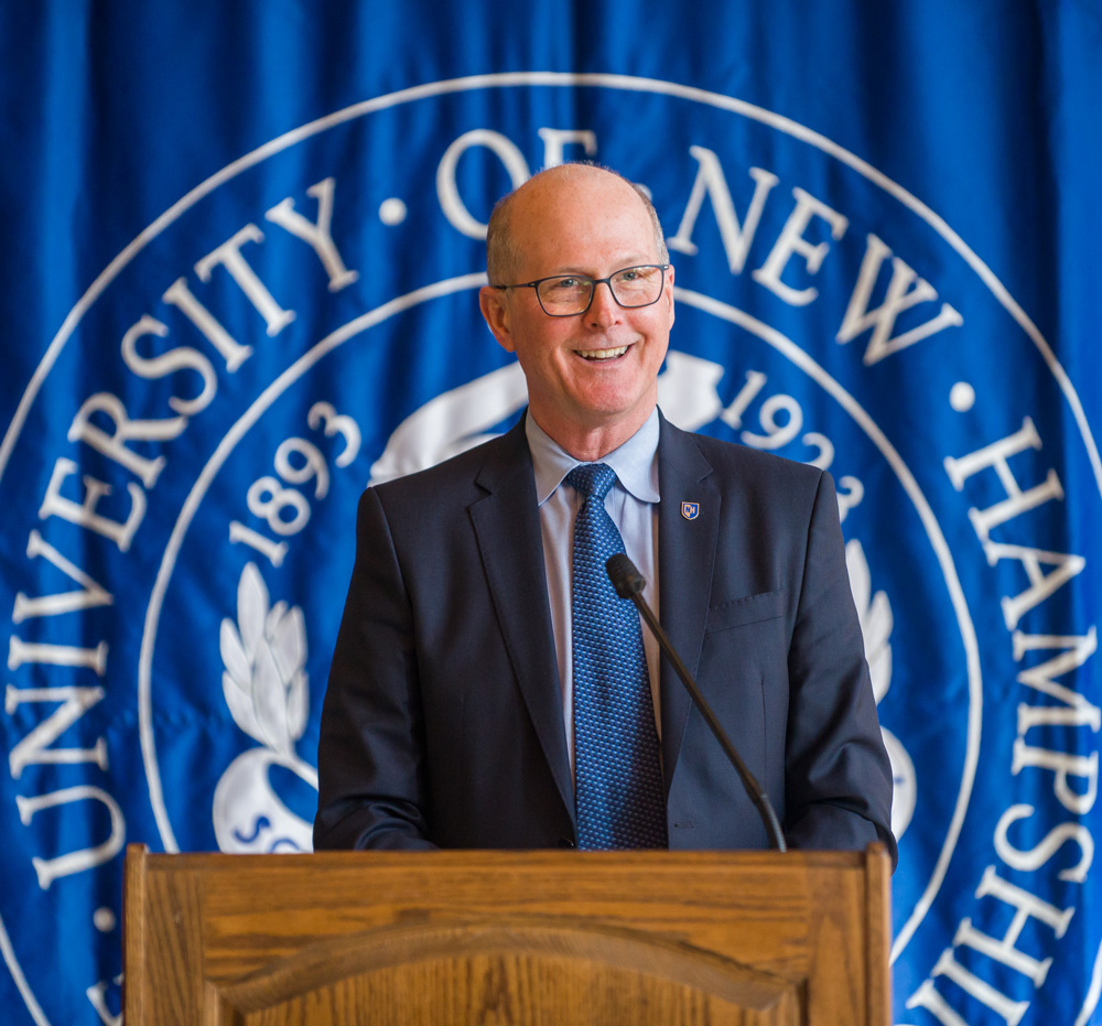 UNH President Jim Dean