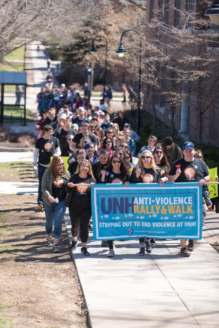 UNH SHARPP Anti-Violence Rally and Walk