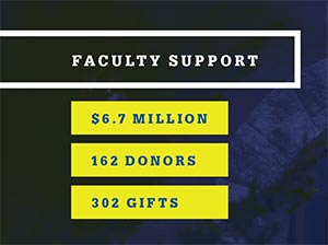 Campaign faculty support