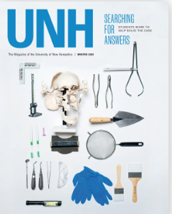 UNH Magazine cover winter 2023