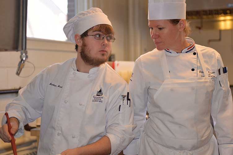 UNH Thompson School student and chef