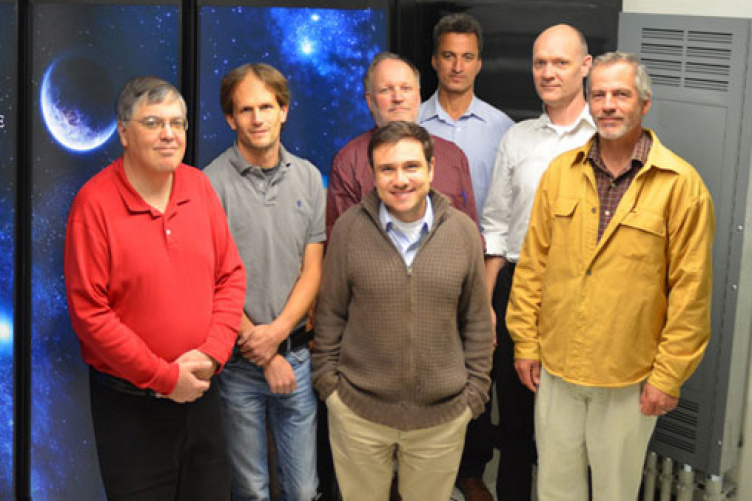 faculty members of supercomputer team