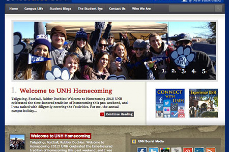 unh tales webpage