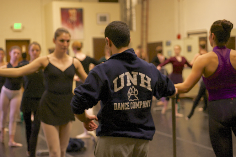 UNH dance professor Assaf Benchetrit 