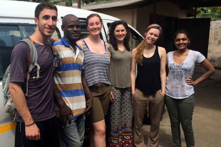 UNH students have helped bring sustainable energfy to a community in Ghana