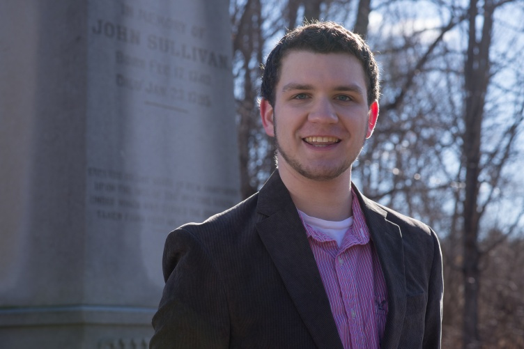 Gabe Hoffman poses for a portrait.